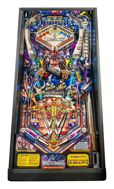 WWE Wrestlemania Pro Pinball Machine by Stern